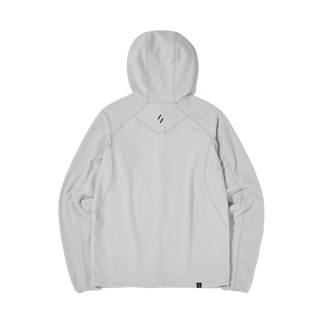 웰터 익스페리먼트 써모스퀘어 플리스 후드 집업 화이트(WELTER EXPERIMENT Thermosquare Fleece Zip Hoodie White) - 2