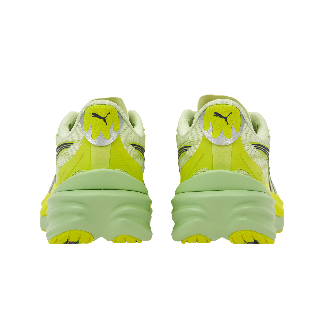 푸마 디비에이트 나이트로 4 와이드 애플 스프리츠 럭스 라임(Puma Deviate Nitro 4 Wide Apple Spritz Lux Lime) - 6