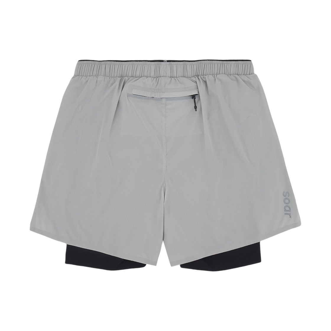 소어 러닝 듀얼 런 쇼츠 라이트 그레이(Soar Running Dual Run Shorts Light Grey) - 2