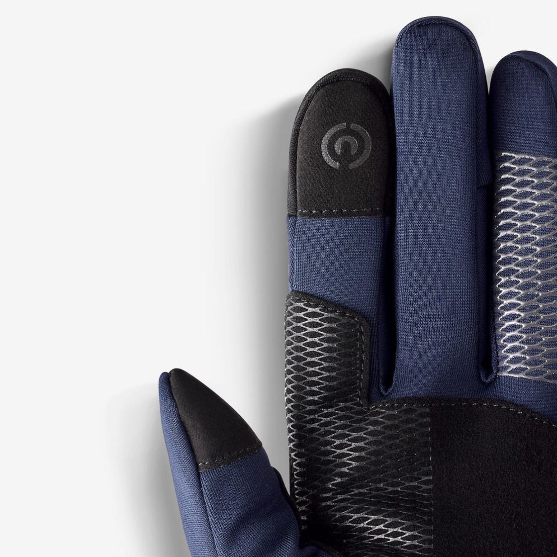 데카트론 성인 터치스크린 등산 스트레치 장갑 MT500 스틸 블루(Decathlon Adult Touchscreen Stretch Hiking Gloves MT500 Steel Blue) - 3