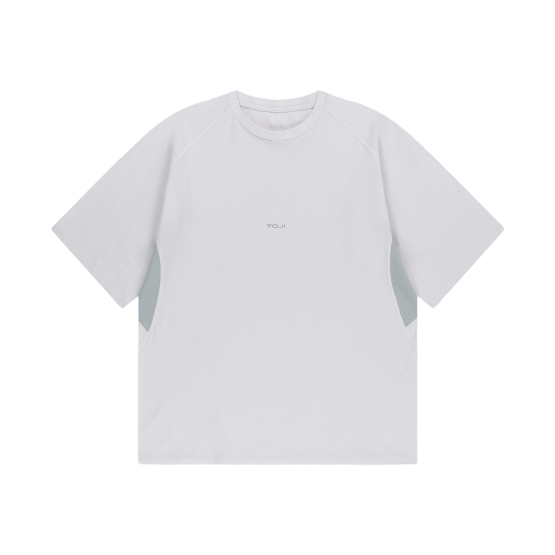 토지 패널드 티셔츠 라이트 그레이(TOJI PANELED T-SHIRT LIGHT GREY)