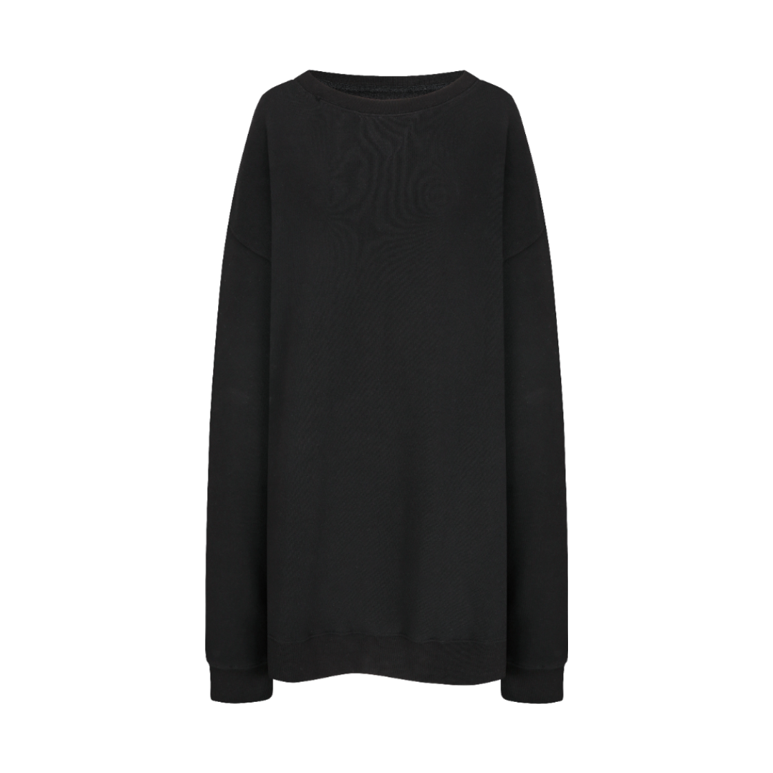 MF26TS093 Langer Reversible Vintage Sweatshirt Black