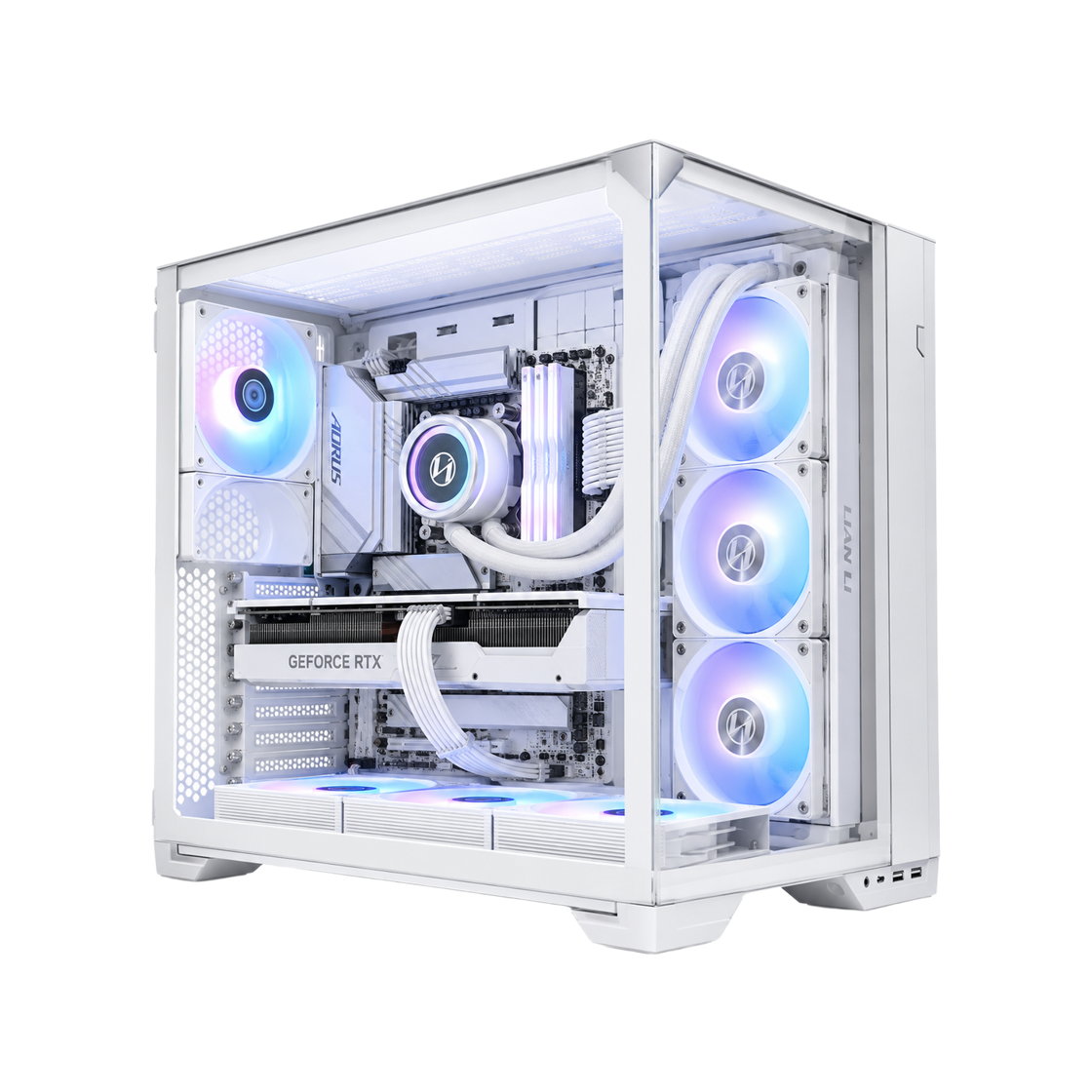 서린컴퓨터 9800X3D_RAM 32GB_O11D VISION COMPACT 5FAN 화이트 반본체PC(SEORINCOMPUTER 9800X3D_RAM 32GB_O11D VISION COMPACT 5FAN White (NON GPU))