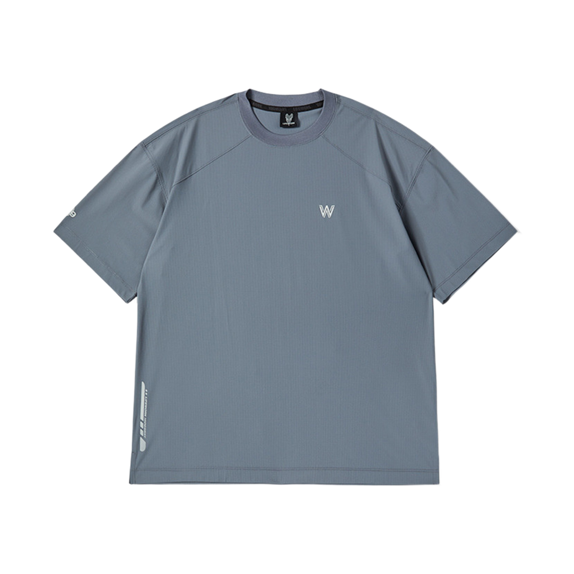 LW252TS193 Lifework Ripstop N/SP Basic Round Neck Short-Sleeve T-Shirt_LW252TS193