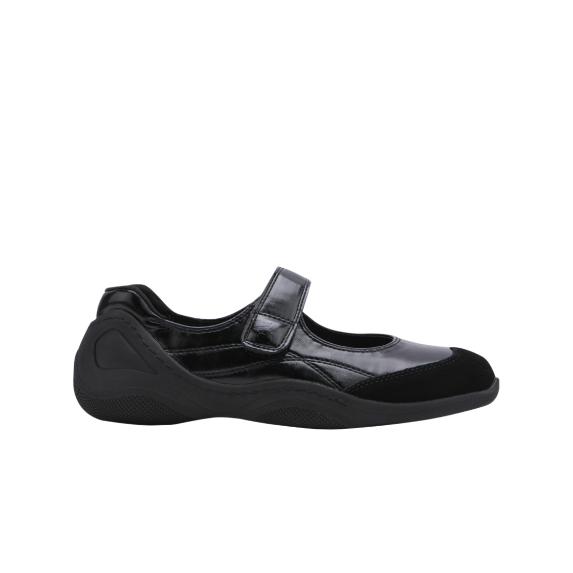 세인트새틴 프롬 메리제인 리얼소가죽 키높이 슈즈 블랙 3cm(SAINT SATIN FROM Black 3cm)