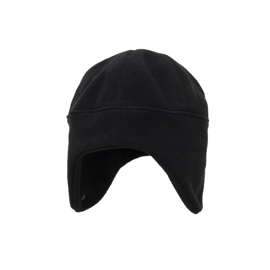 ML989BLK milloarchive Gunner Fleece Earmuff Beanie Black