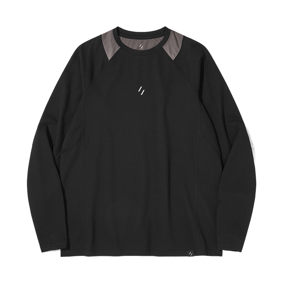 WBFFTL003BK WELTER EXPERIMENT Anemos Long Sleeve T-shirt Black