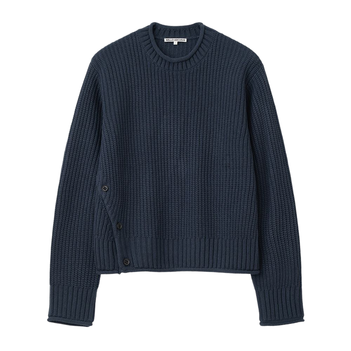 ML931NAV milloarchive Opening Structure Knit Navy