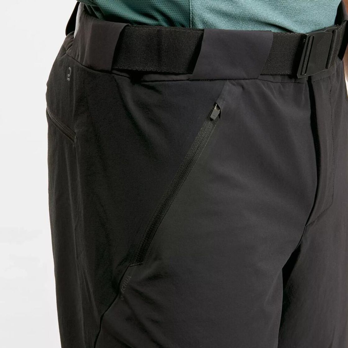 데카트론 남성 4부 경량 등산 반바지 스트레치 MH500 스모크 블랙(Decathlon Men's Lightweight Stretch Hiking Shorts MH500 Smoke Black) - 5