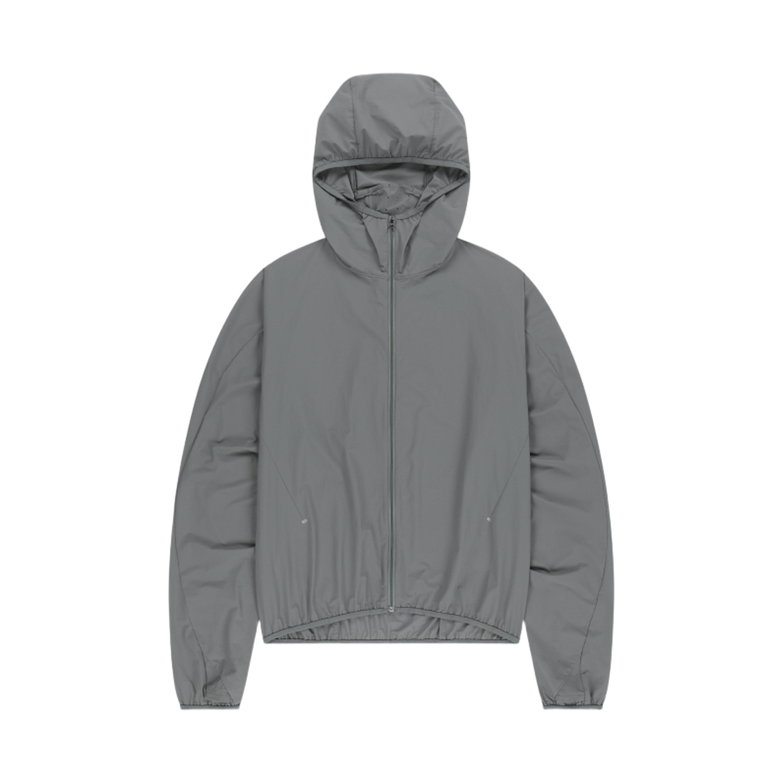 SG26FWOTJK301 TOJI BREEZE HOODED WINDBREAKER DARK GREY