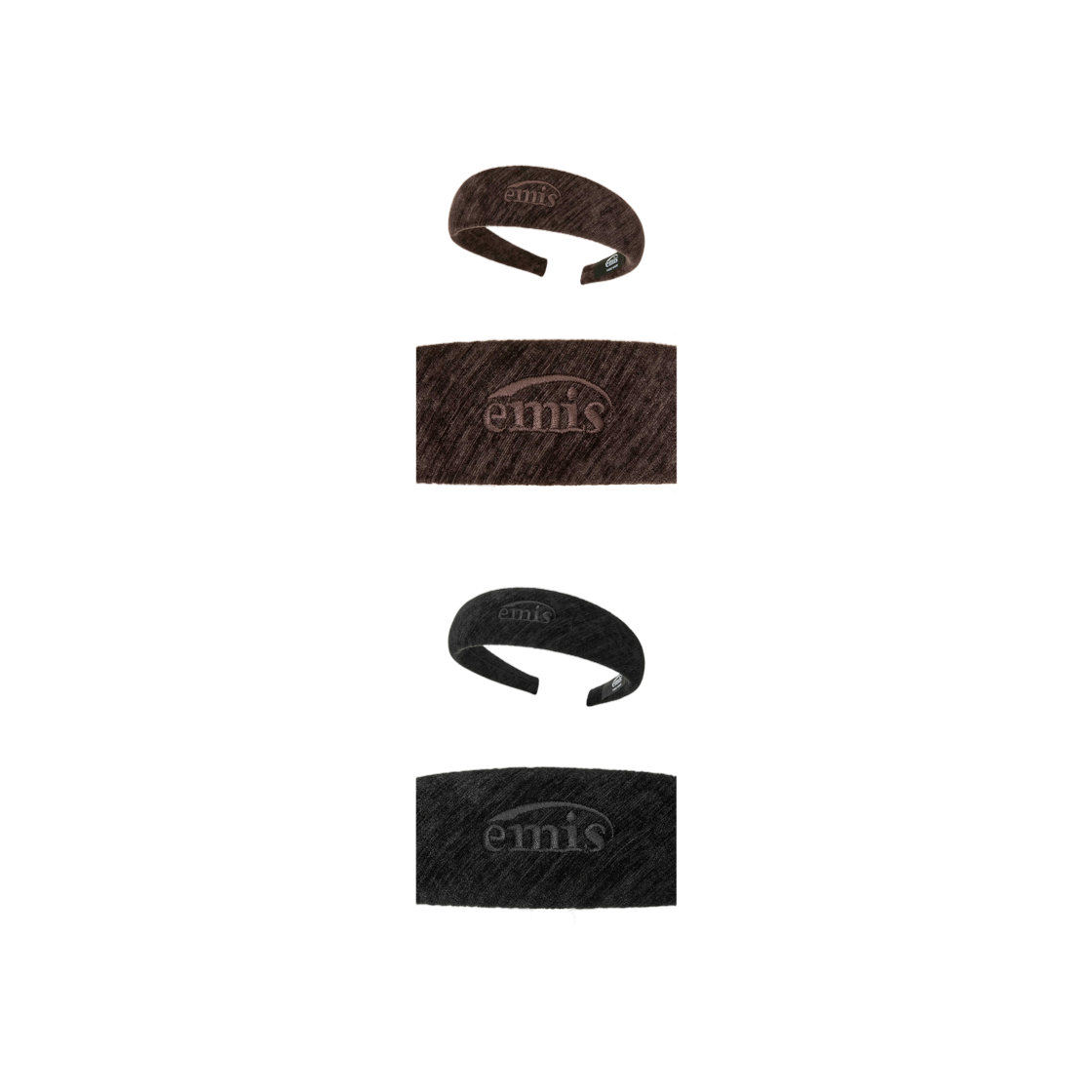 - Emis Velvet Hair Band Brown