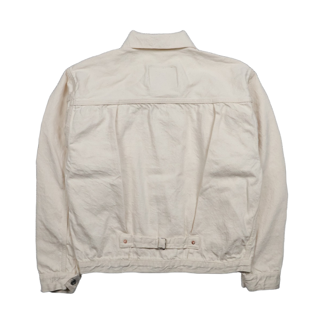 풀카운트 S2107ECSSW WWII 모델 11.5온즈 데님 자켓 원 워시 에크루(Fullcount S2107ECSSW WWII Model 11.5oz Denim Jacket One Wash Ecru) - 2