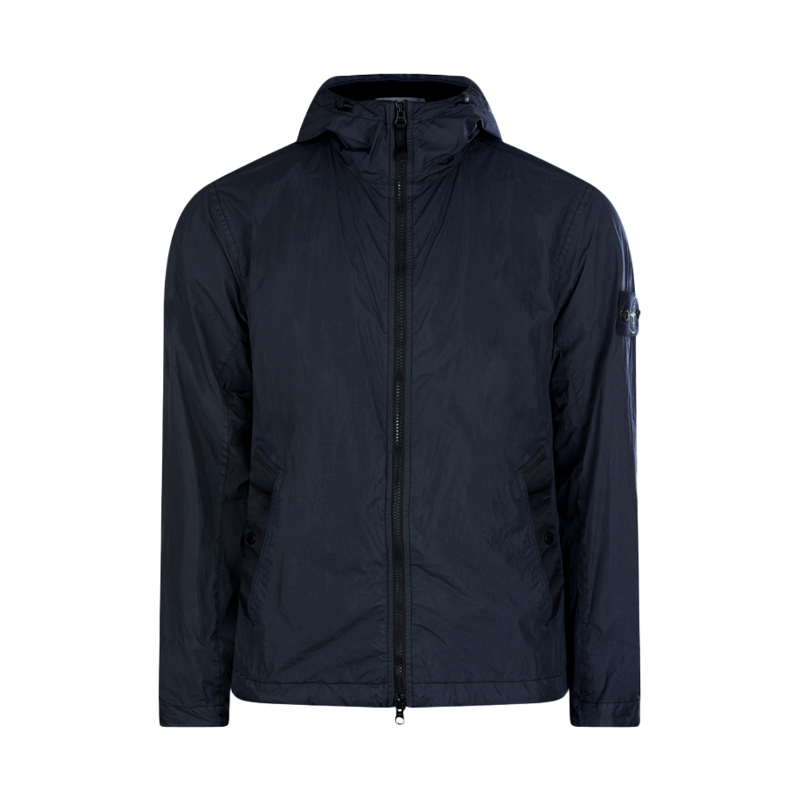 L1S15 4100001 S0A23 V0020 [20% 쿠폰] Stone Island Crinkle Reps Jacket Navy - 26SS