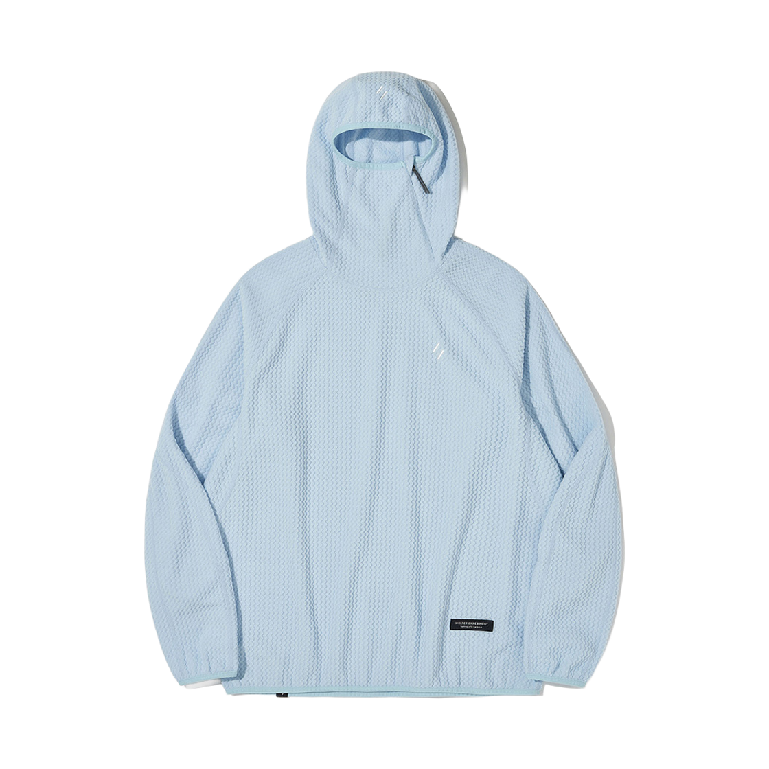 WBFWTH010SB WELTER EXPERIMENT Calora Fleece Hooded Pullover Sky Blue