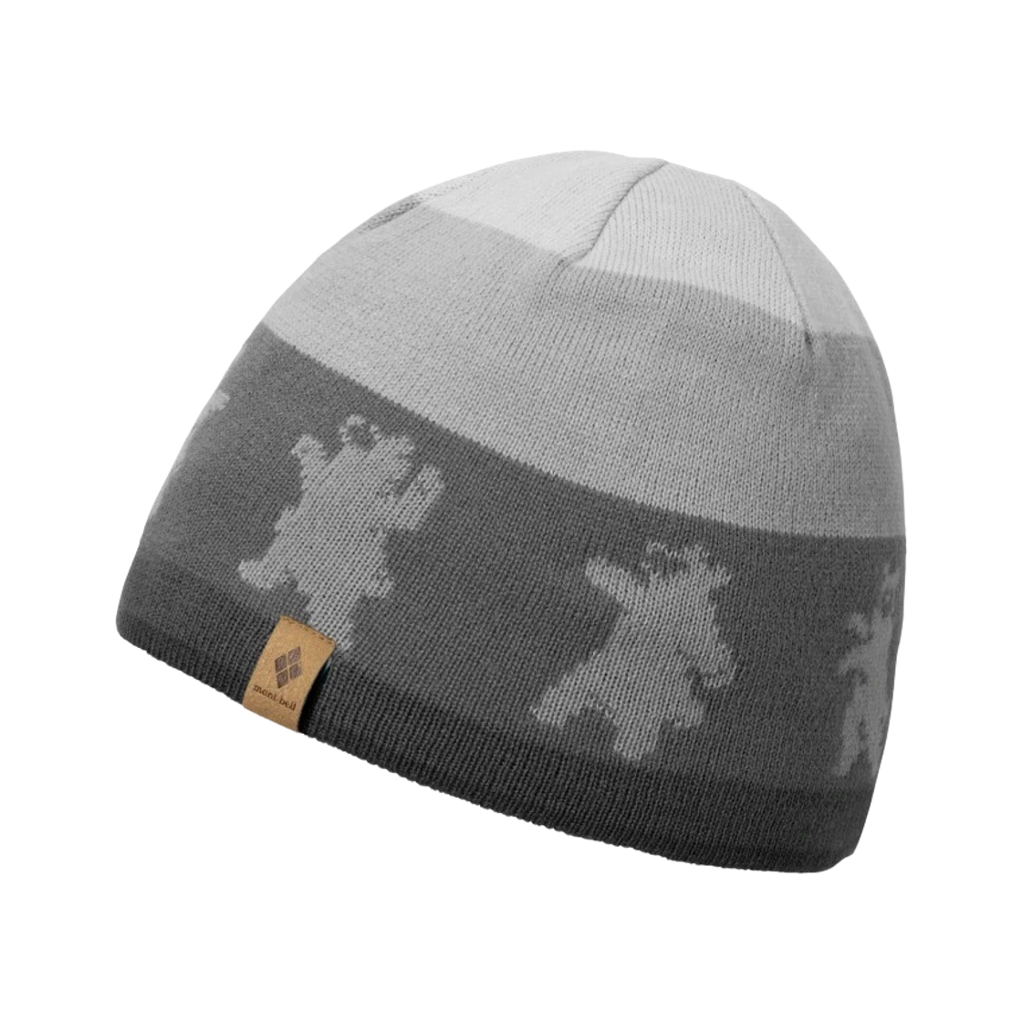 1119125 (Kids) Montbell Jacquard Watch Cap Gray