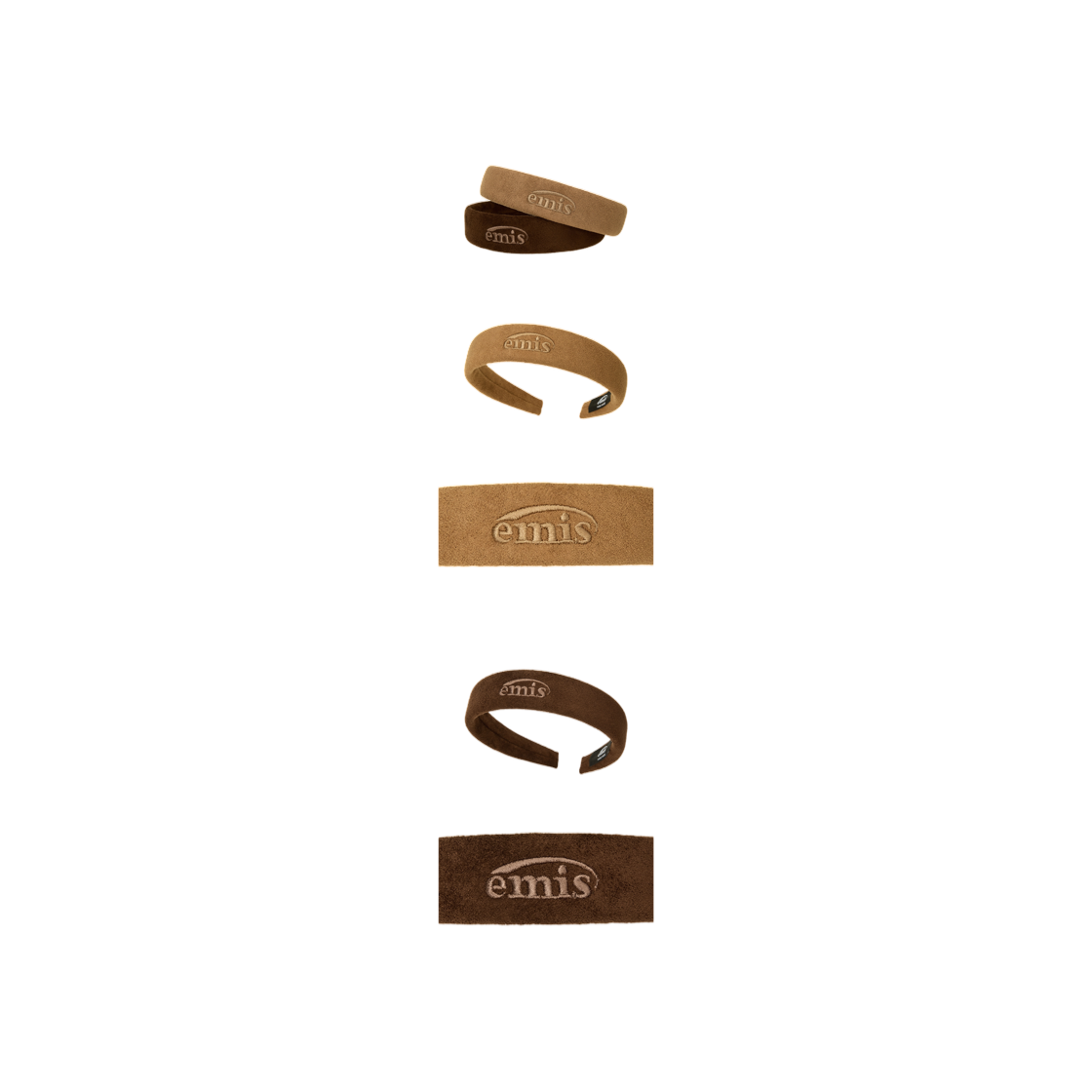 - Emis Suede Hair Band Beige