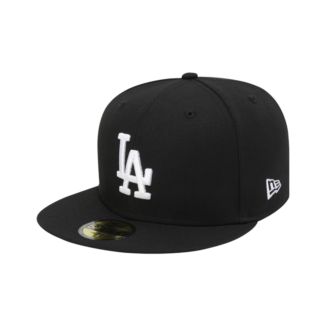 15411799 New Era MLB LA Dodgers Basic Team Fitted Cap Black