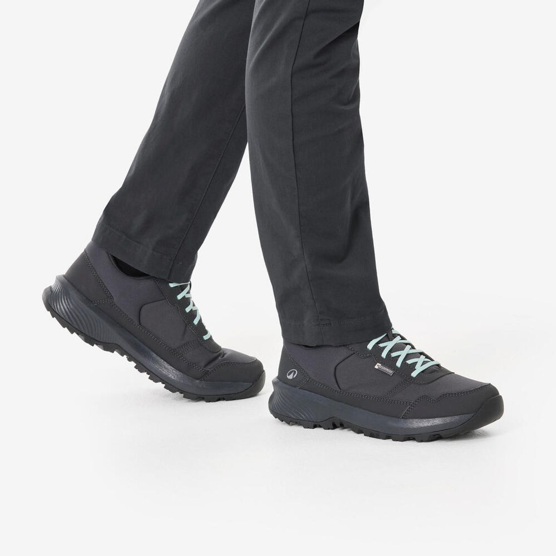 데카트론 여성 등산 레귤러핏 면 바지 NH500 카본 그레이(Decathlon Women's Regular Fit Cotton Hiking Pants NH500 Carbon Grey) - 6