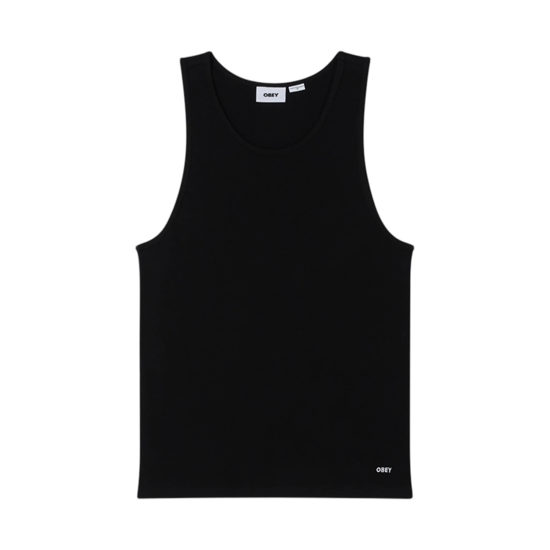 134050061 Obey Standard Rib Tank (2 Pack) Black (2 Pack)