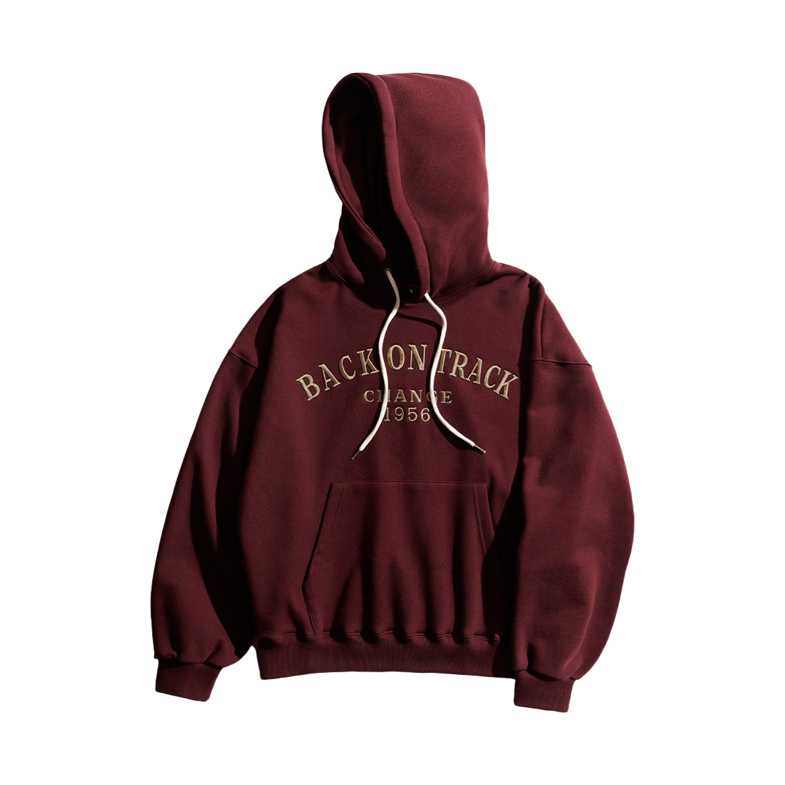 JUHD4595_Burgundy_291 PERSTEP Back On Track Hoodie Burgundy JUHD4595