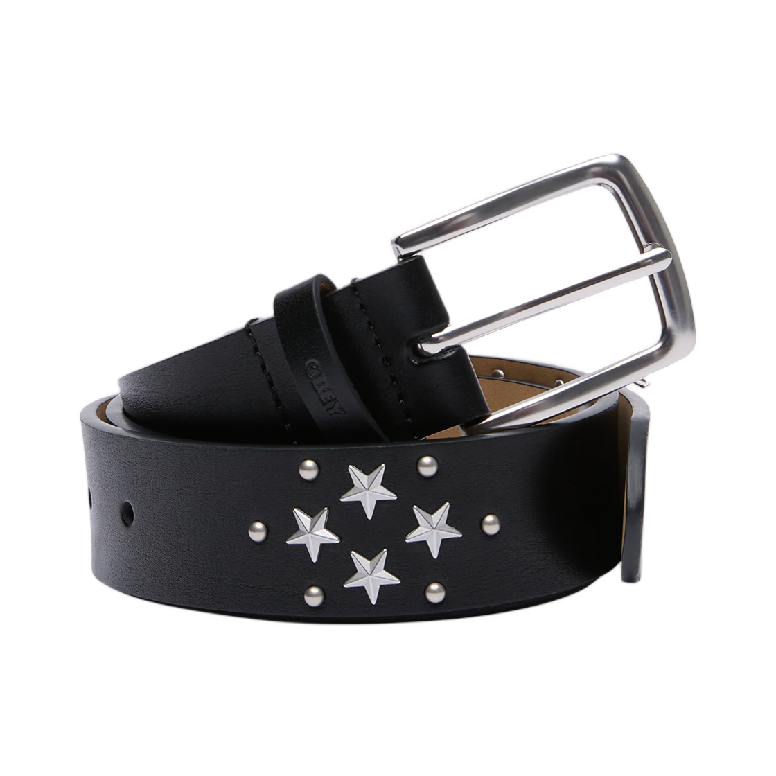 100050044 Obey Studded Star Belt Black