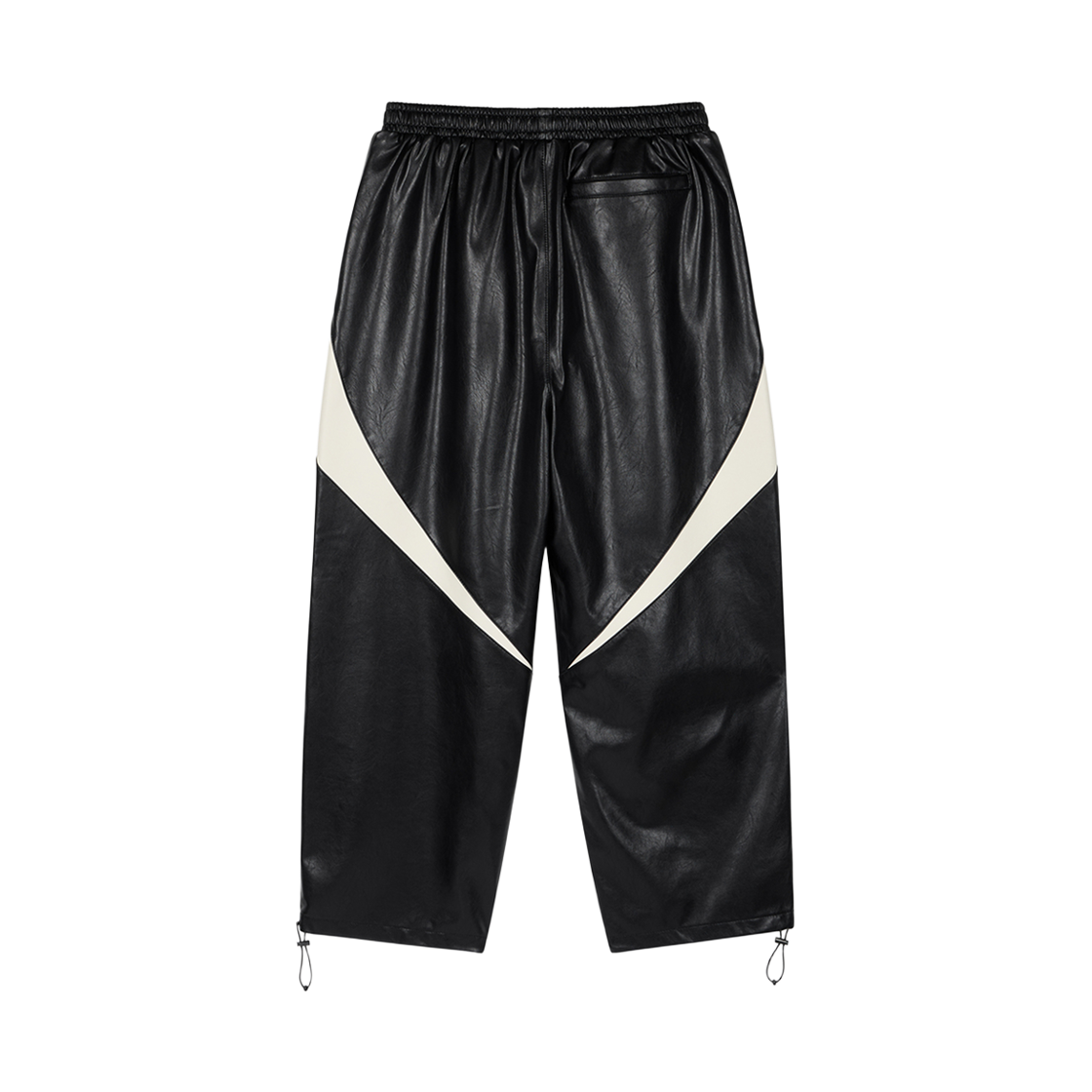 [6% 적립] 데우스 엑스 마키나 폭스 레더 트랙 팬츠 블랙([6% 적립] Deus Ex Machina Faux Leather Track Pant Black) - 2