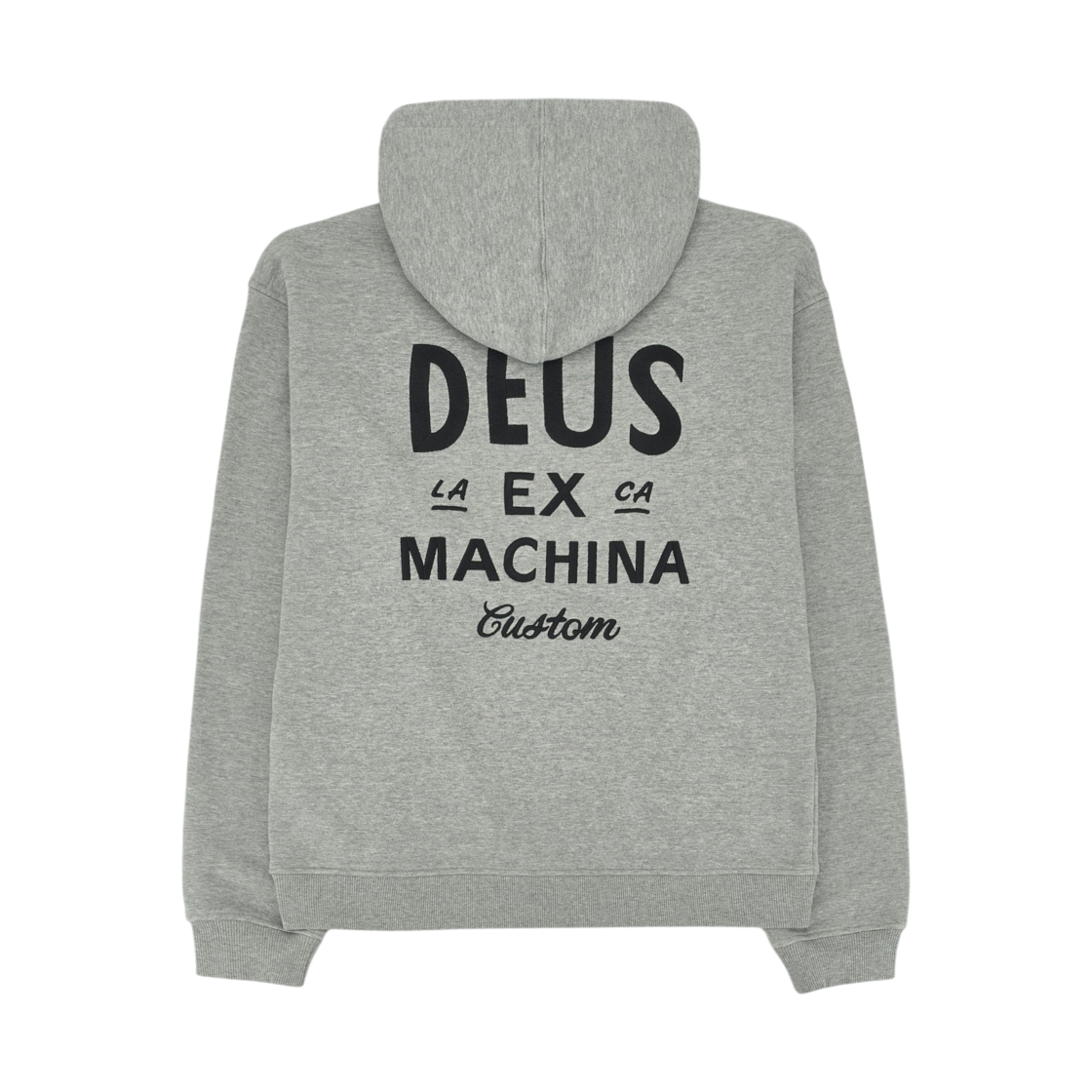 데우스 엑스 마키나 커스텀 집 후드 미디움 그레이(Deus Ex Machina Custom Zip Hoodie Medium Grey) - 2