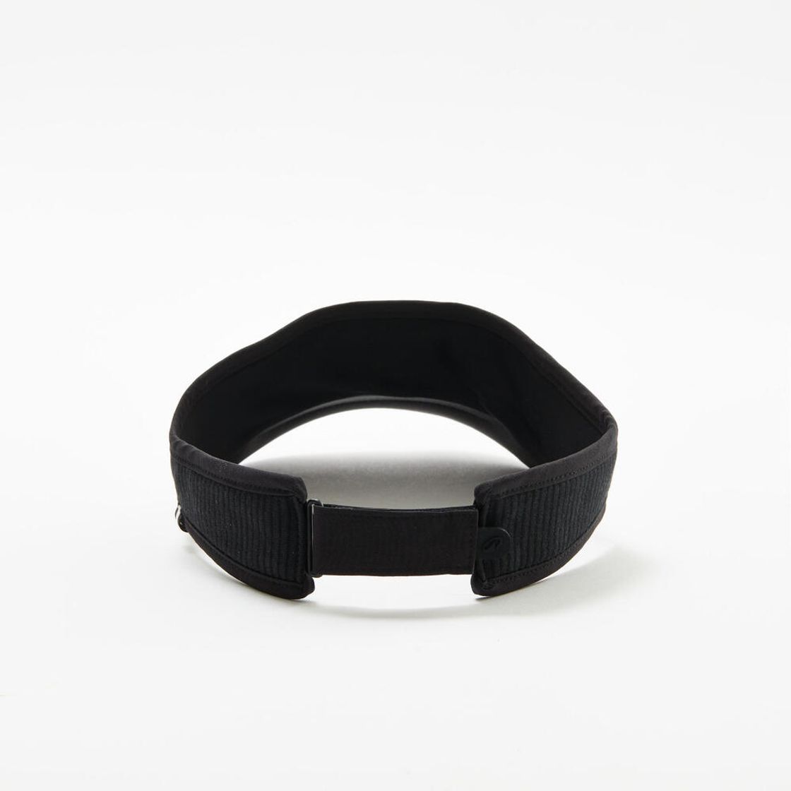 데카트론 라켓 스포츠 바이저 선캡 모자 TV 500 스모크 블랙(Decathlon Racket Sports Visor TV 500 Smoke Black) - 4