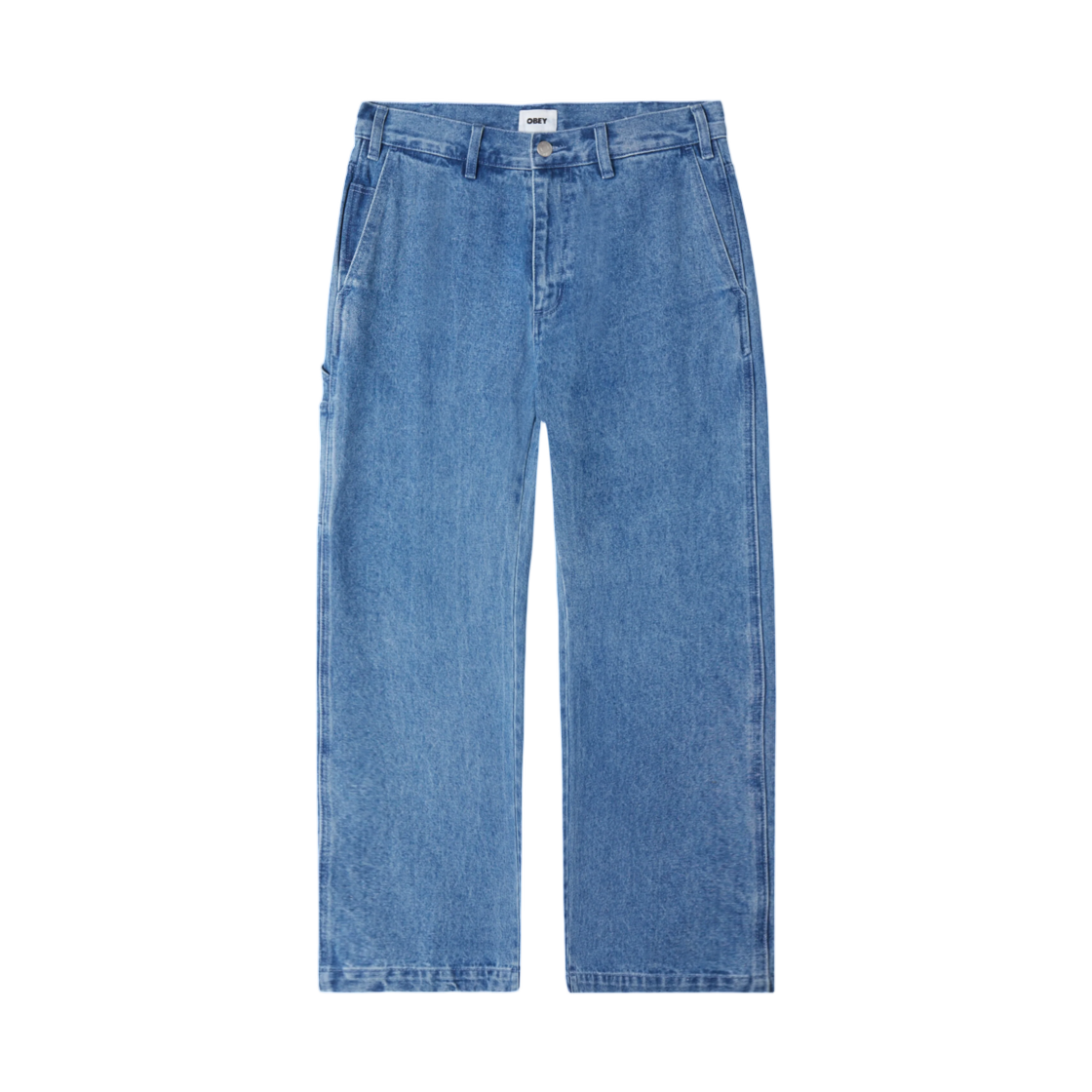 142010078 Obey Hardwork Carpenter Denim Light Indigo