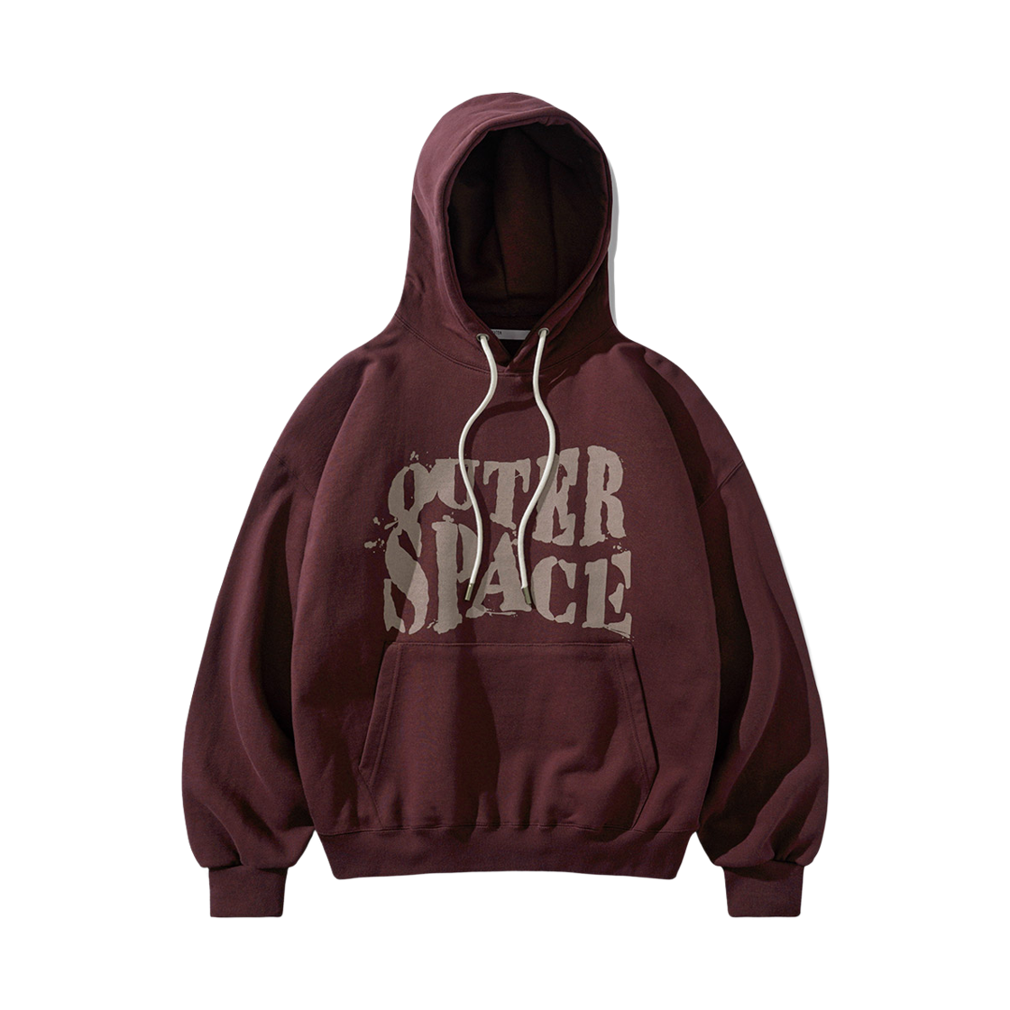 즈 스페이스 헤비코튼 후드 버건디 KMHD6723(EZKATON Space Heavy Cotton Hoodie Burgundy KMHD6723)