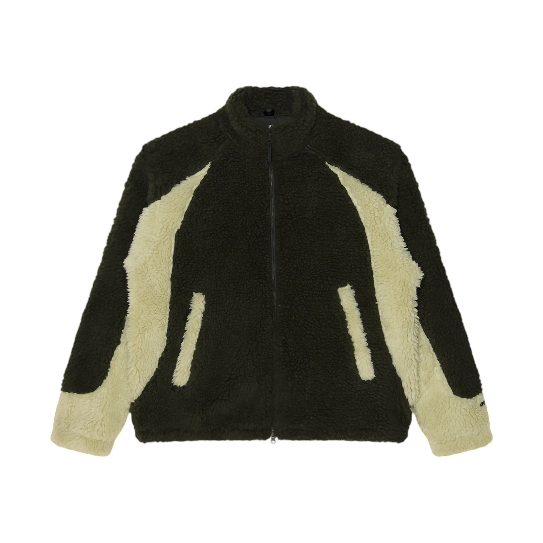 121800625 Obey Center Field Sherpa Jacket Rosin Multi