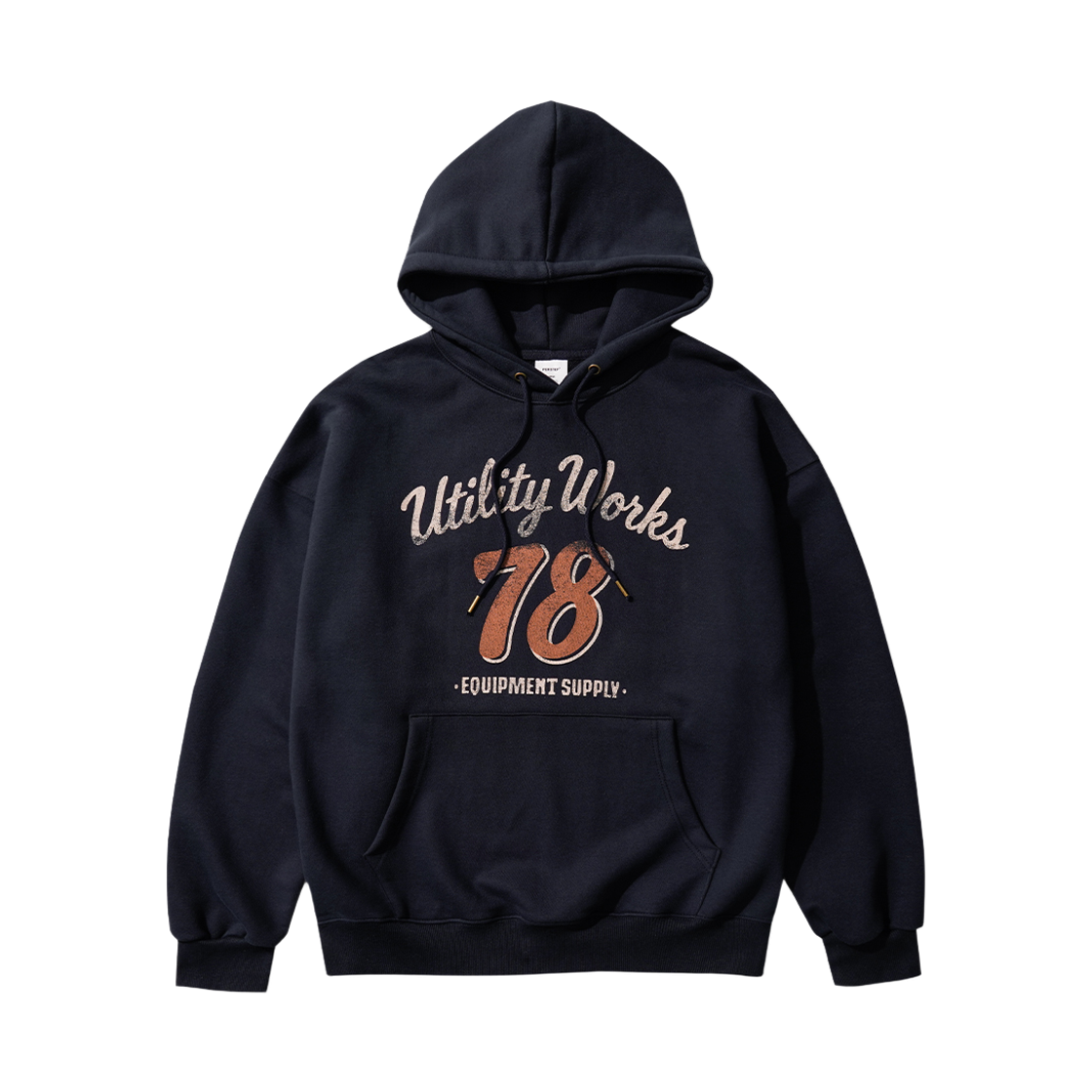 JUHD4740_navy_29 PERSTEP Utilty Works Hoodie Navy JUHD4740