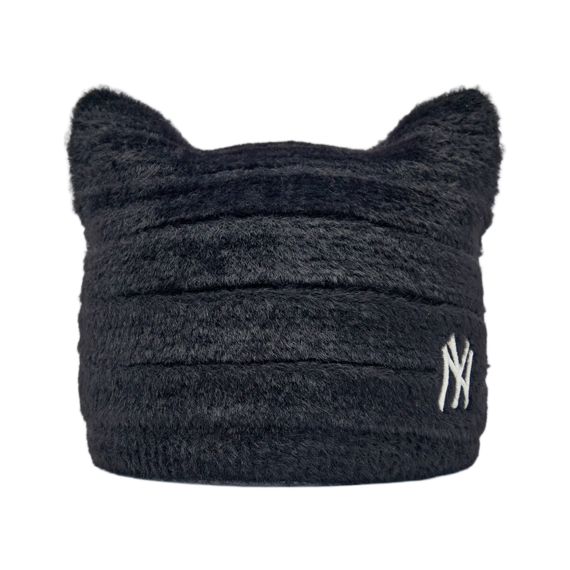 3ABNB0166-50BKS MLB Meowing No Rib Beanie New York Yankees Black