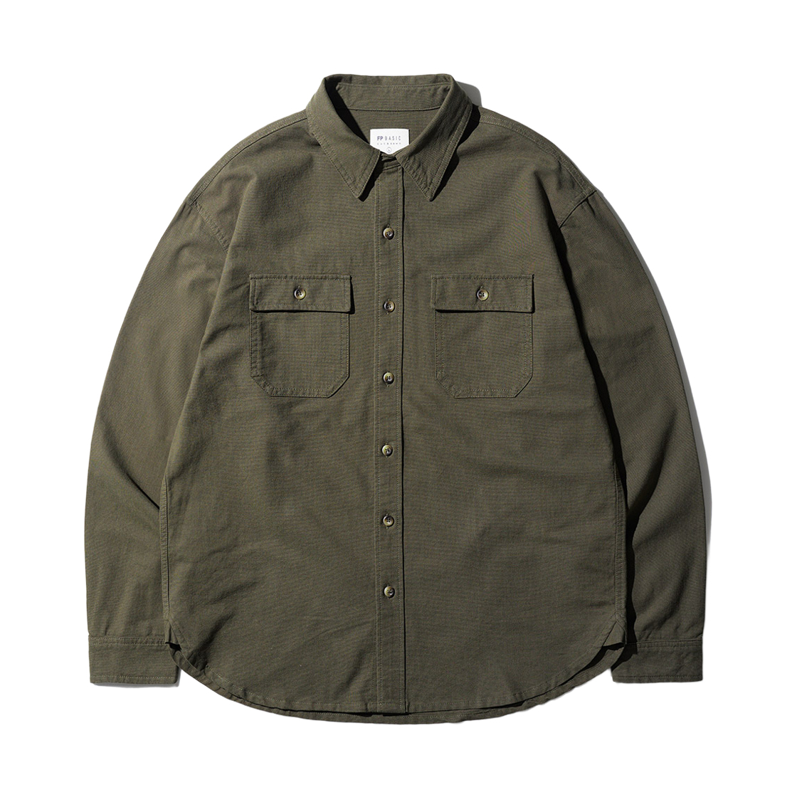 SJLS1556_khaki_29 FP142 Field Work Shirt Khaki SJLS1556