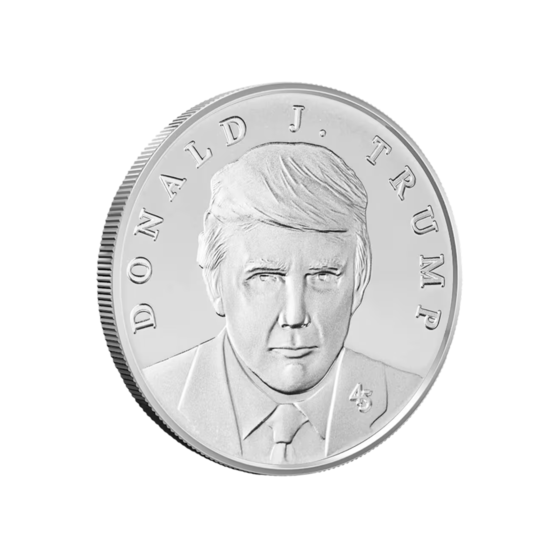 은 도널드 트럼프 퍼스트 에디션 실버 메달리온 1온즈(Silver President Trump First Edition Medallion 1 oz) - 1