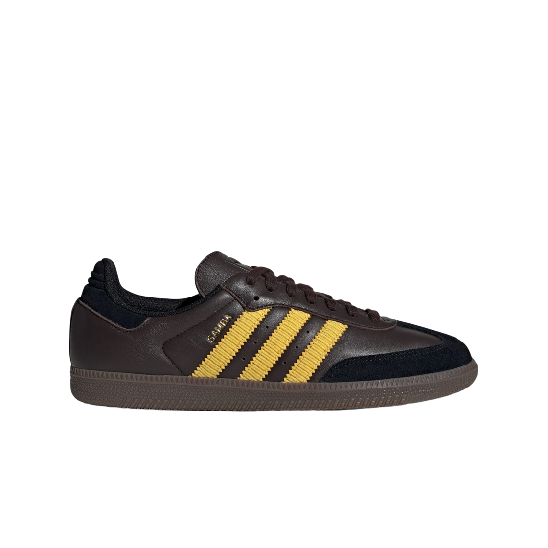 IH6813 Adidas Samba OG Aurora Coffee Eqt Yellow