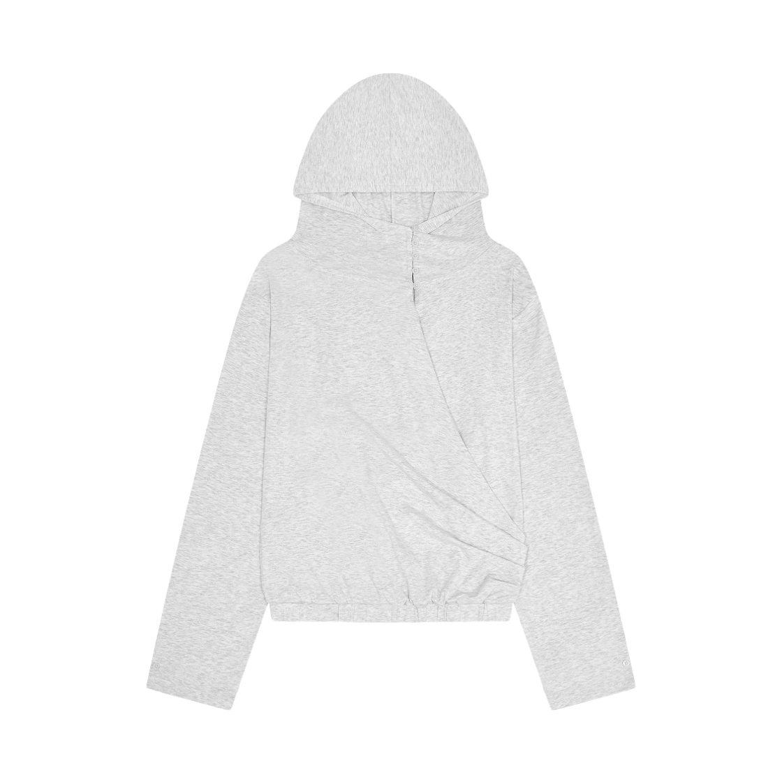 베리시 이즈핏 커버업 후디 라이트 헤더 그레이(Verish EASE FIT Cover-Up Hoodie Light Heather Gray)