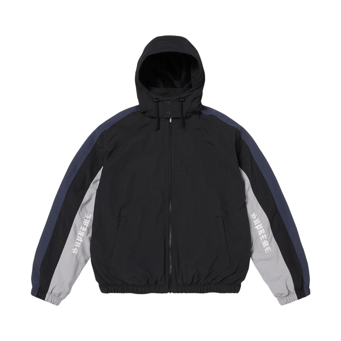 - Supreme AOI Fleece Lined Track Jacket Black - 26FW