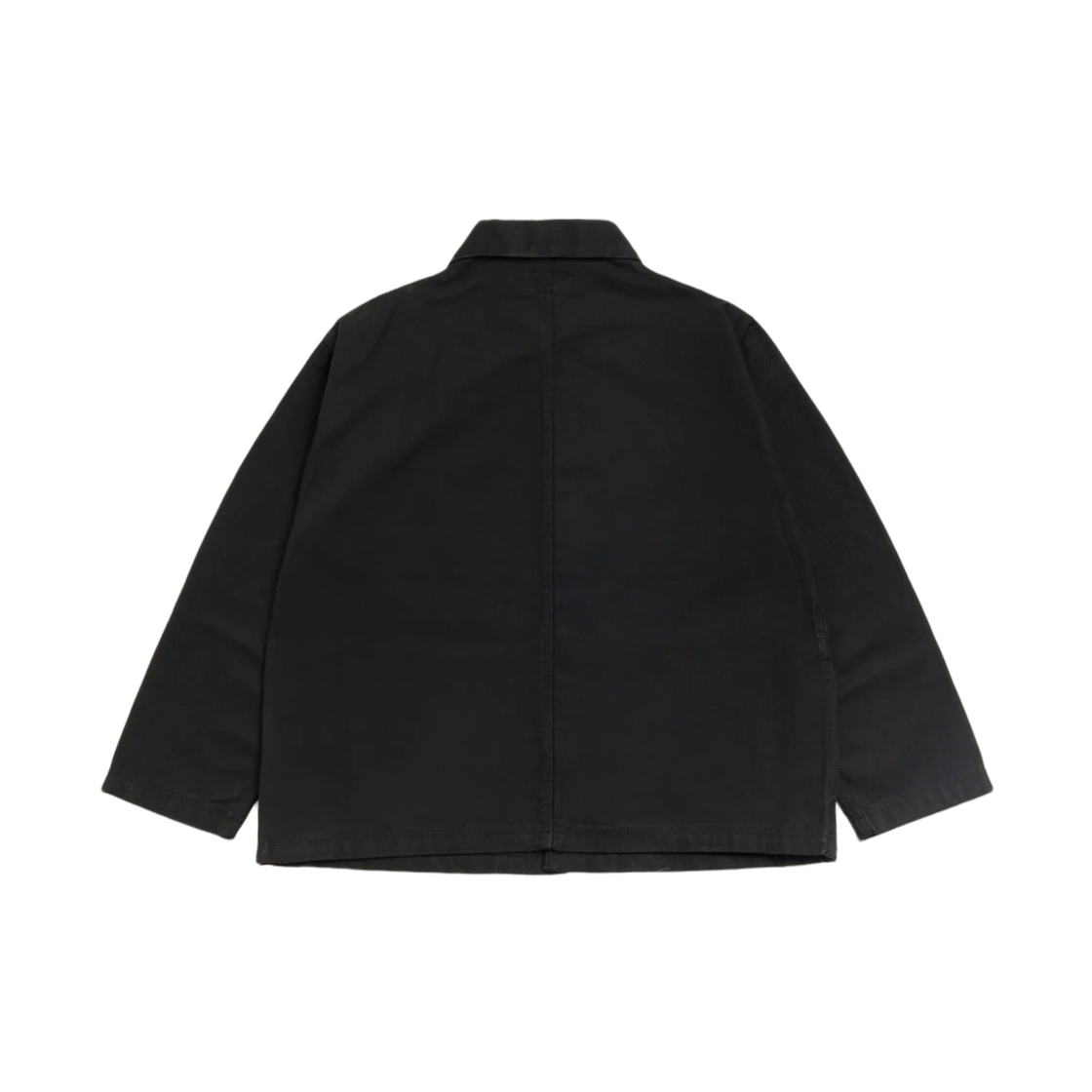 스투시 캔버스 워크 오버셔츠 블랙(Stussy Canvas Work Overshirt Black) - 2