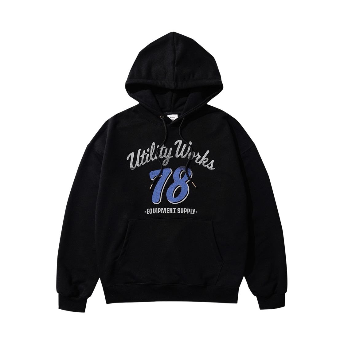 JUHD4740_black_29 PERSTEP Utilty Works Hoodie Black JUHD4740
