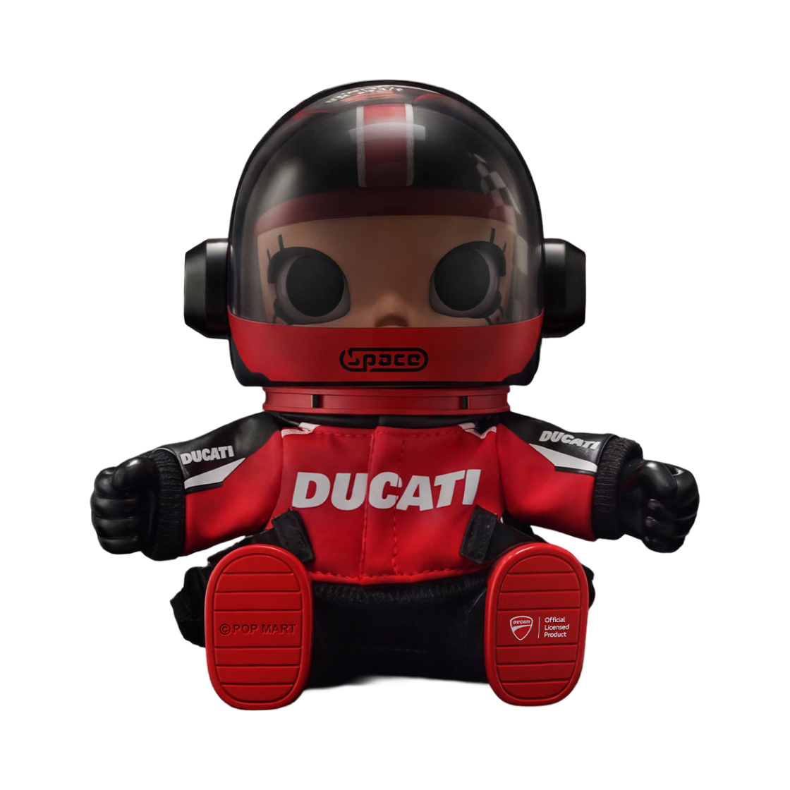- Pop Mart Mega Space Molly Ducati Vinyl Pendant