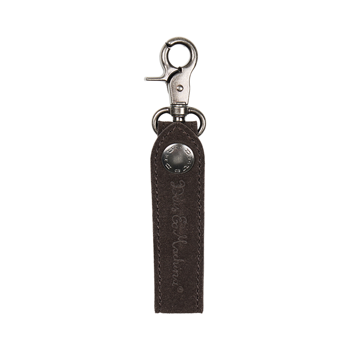 D263UAC231082 [6% 적립] Deus Ex Machina The Leather Suede Key Tag D/Brown