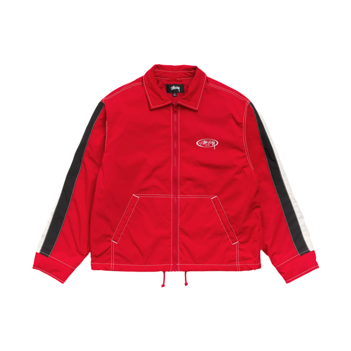 115990 Stussy Offshore Jacket Red