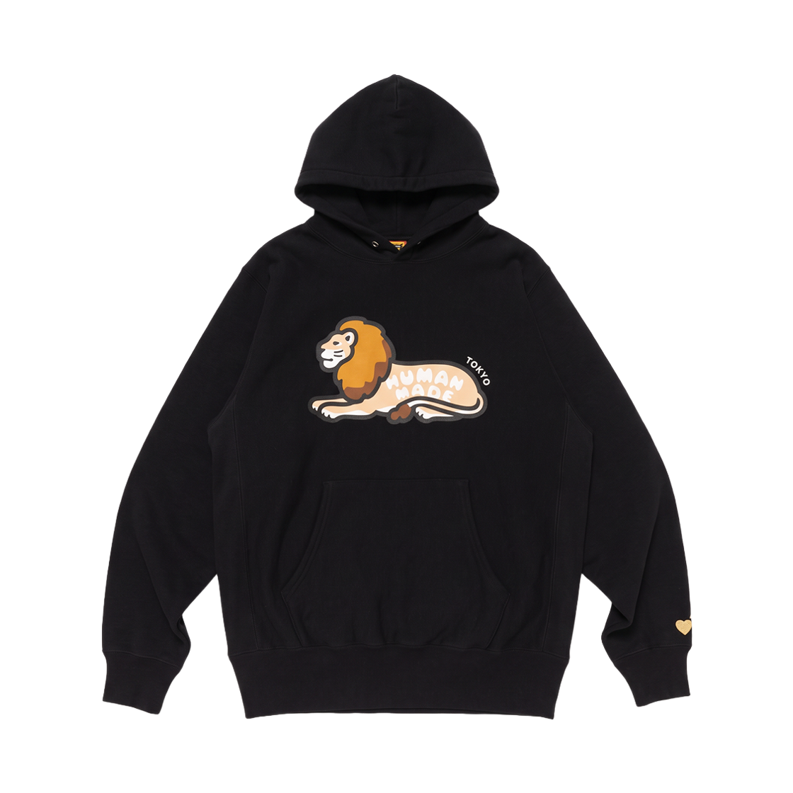 - Human Made Heavyweight Hoodie Tokyo Black