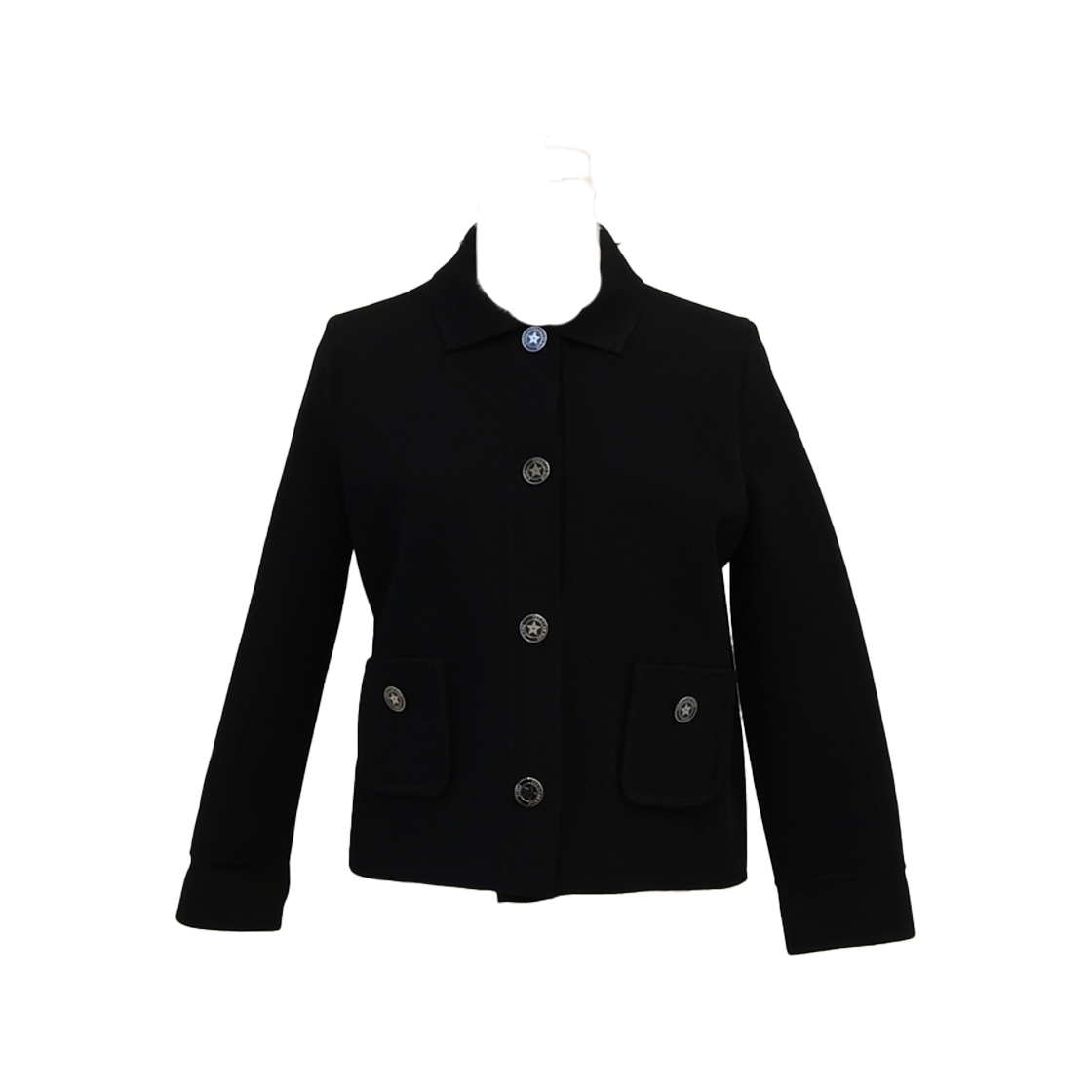 ITQGM5PDNDQD Dior Cropped Jacket Black Compact Technical Mesh