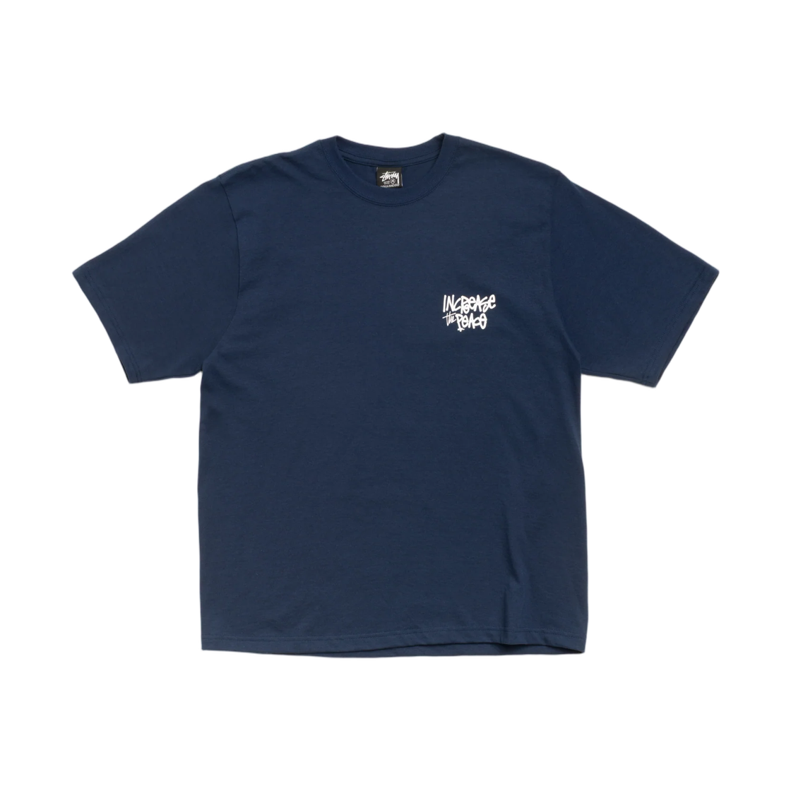 스투시 피스 인크리즈드 티셔츠 네이비(Stussy Peace Increased T-Shirt Navy) - 2