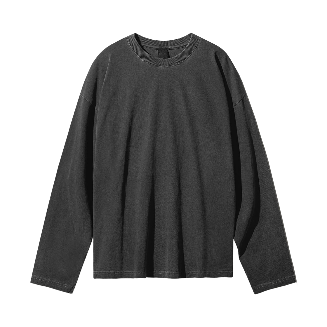 KMLT6811_Deepgray_292 EZKATON New Season Pigment Long Sleeve Deepgray KMLT6811