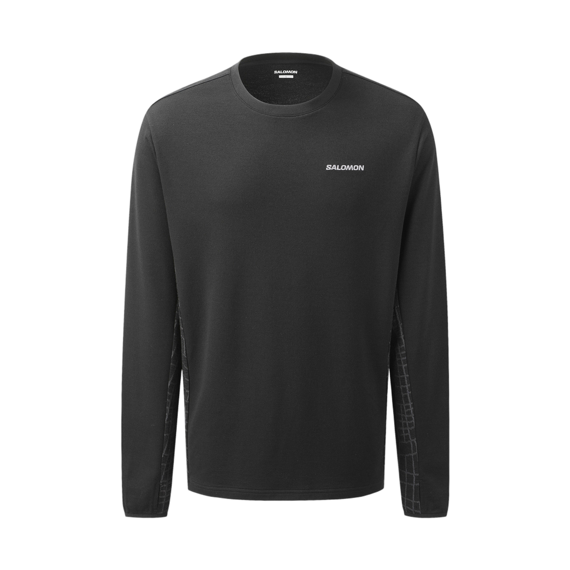 LD0393900 Salomon Phase Wool Long Sleeve Black