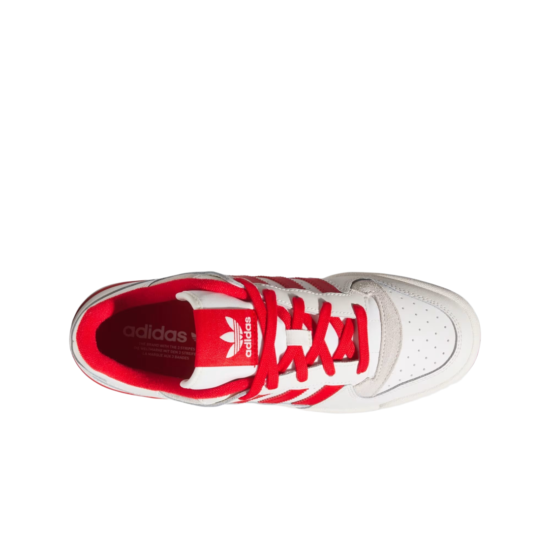 아디다스 포럼 로우 CL 클라우드 화이트 프리러브드 레드(Adidas Forum Low CL Cloud White Preloved Red) - 2