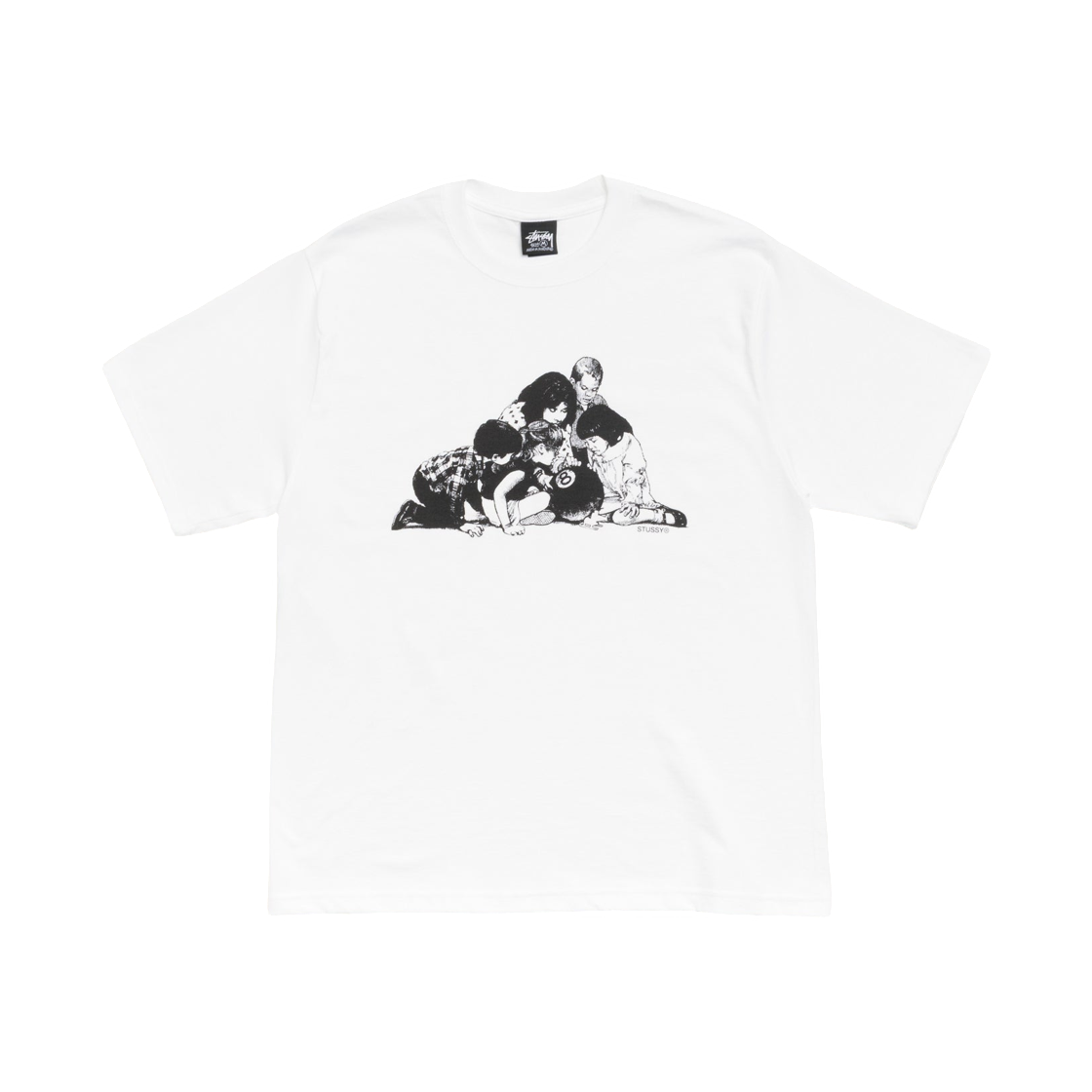 1905205 Stussy Kids T-Shirt White